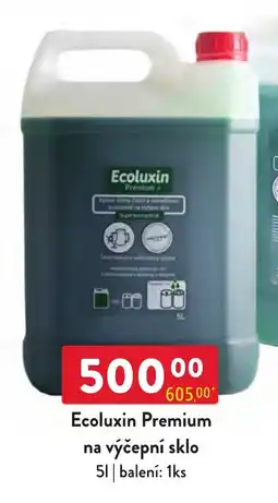 Qanto Ecoluxin Premium na výčepní sklo nabídka