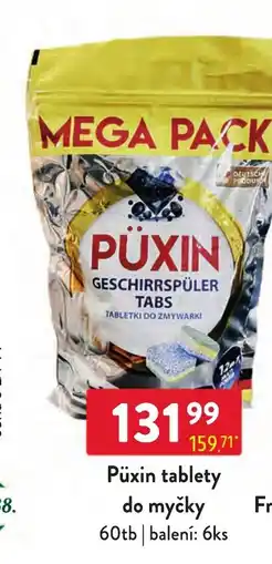 Qanto Püxin tablety do myčky nabídka
