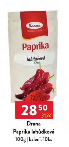 Qanto Drana Paprika lahůdková nabídka