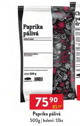 Qanto Paprika pálivá nabídka