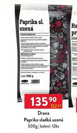 Qanto Drana paprika sladká uzená nabídka