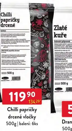 Qanto Dewa Chilli papričky drcené vločky nabídka