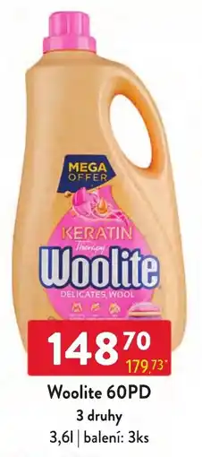 Qanto Woolite keratin therapy nabídka