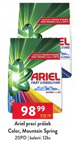 Qanto Ariel prací prášek Color, Mountain Spring nabídka