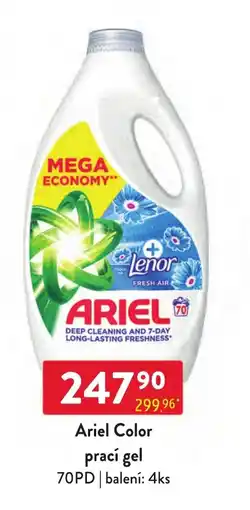 Qanto Ariel Color prací gel nabídka