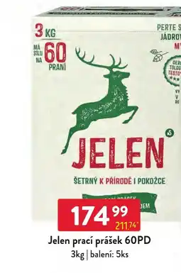 Qanto Jelen prací prášek 60PD nabídka