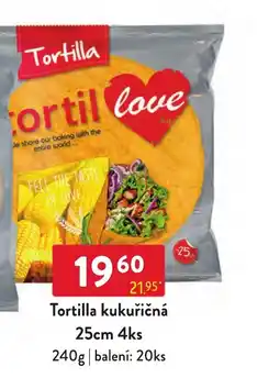 Qanto Tortilla kukuřičná nabídka