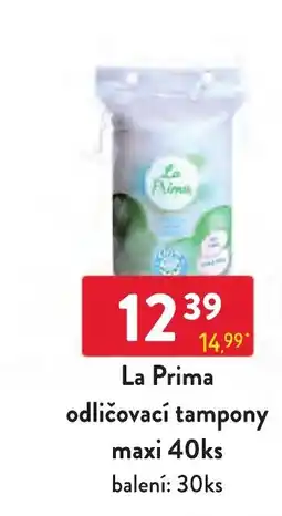 Qanto La Prima odličovací tampony maxi nabídka