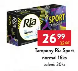 Qanto Ria tampony sport normal nabídka