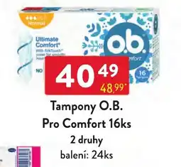 Qanto Tampony O.b. Pro Comfort nabídka