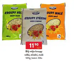 Qanto Bílý mlýn kroupy nabídka