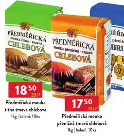 Qanto Předměřická mouka žitná tmavá chlebová nabídka
