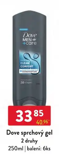 Qanto Dove sprchový gel nabídka
