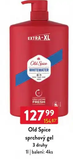 Qanto Old Spice sprchový gel 3 druhy nabídka