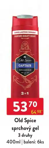Qanto Old Spice sprchový gel nabídka