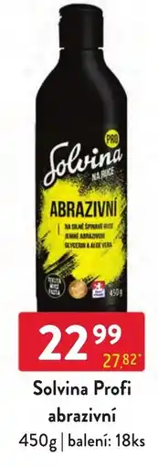 Qanto Solvina Profi abrazivní nabídka