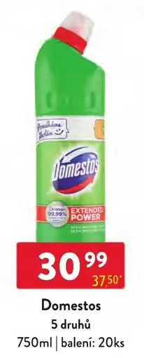 Qanto Domestos 5 druhů nabídka