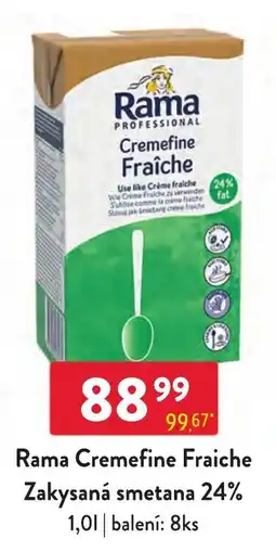 Qanto Rama Zakysaná smetana 24% nabídka