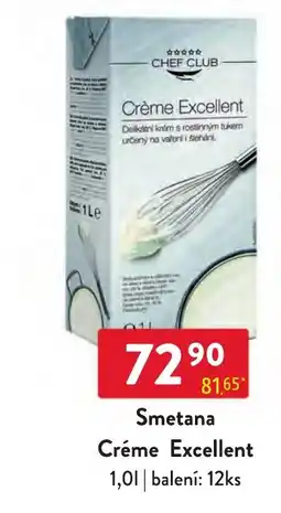 Qanto Chef Club Smetana Crème Excellent nabídka