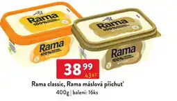 Qanto Rama rama classic, rama máslová příchut' nabídka