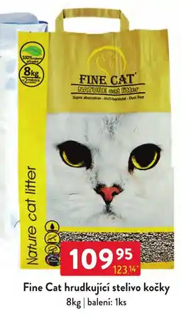 Qanto Fine Cat hrudkující stelivo kočky nabídka