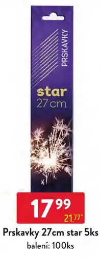 Qanto Prskavky star nabídka