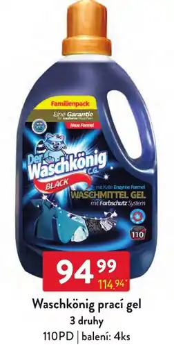 Qanto Waschkönig prací gel nabídka