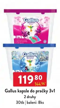 Qanto Gallus kapsle do pračky 3v1 nabídka