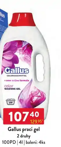 Qanto Gallus prací gel nabídka