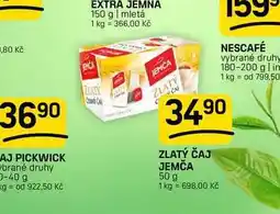 Flop ZLATÝ ČAJ JEMČA nabídka