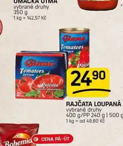 Flop RAJČATA LOUPANÁ vybrané druhy 400 g/PP 240 g | 500 g nabídka
