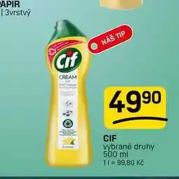 Flop CIF vybrané druhy nabídka