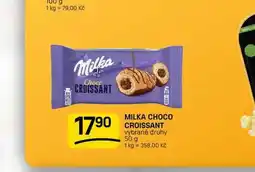 Flop MILKA CHOCO CROISSANT vybrané druhy nabídka