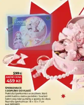 Dream šperkovnice s doplňky do vlasů