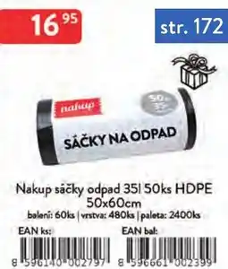 Qanto Nakup sáčky odpad nabídka