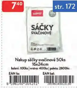 Qanto Nakup sáčky svacinové nabídka