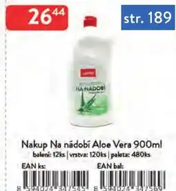 Qanto Na nádobí Aloe Vera nabídka