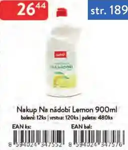 Qanto Nakup Na nádobí Lemon nabídka
