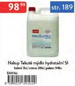 Qanto Tekuté mýdlo hydratační nabídka