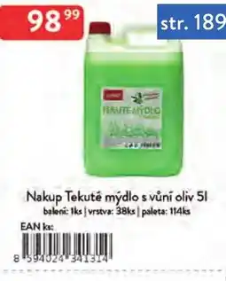 Qanto Tekuté mýdlo s vůní oliv nabídka