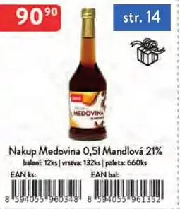 Qanto Medovina Mandlová nabídka
