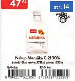 Qanto Meruňka nabídka