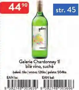 Qanto Galerie Chardonnay 1l nabídka