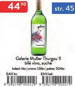 Qanto Galerie Muller Thurgau 1l nabídka