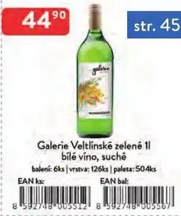 Qanto Galerie Veltlínské zelené nabídka