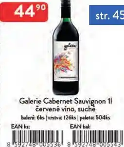 Qanto Galerie Cabernet Sauvignon nabídka
