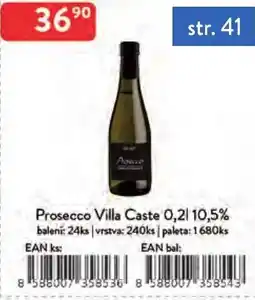 Qanto Prosecco Villa Caste nabídka