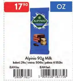 Qanto Alpinio Milk nabídka