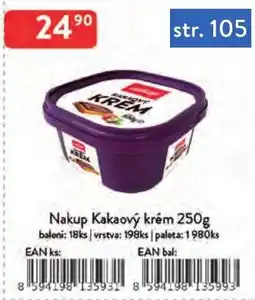 Qanto Nakup kakaový krém nabídka