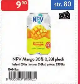 Qanto NPV Mango 30% nabídka